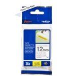 Nhãn in Brother Siêu Dính TZe-S231 | 12mm x 8m | Chữ Đen trên nền Trắng