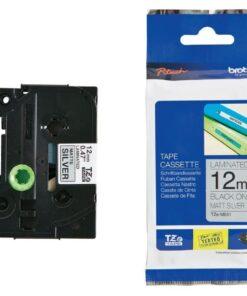 Nhãn in Brother TZe-M931 | 12mm x 8m | Chữ Đen trên nền Bạc