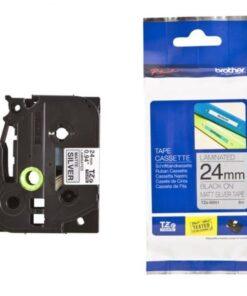 Nhãn in Brother TZe-M951 | 24mm x 8m | Chữ Đen trên nền Bạc