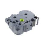 Nhãn in CZe-641 | 18mm x 8m | Chữ Đen trên nền Vàng