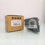 Nhãn in L-Mark LM406YL | 6mm x 8m | Nền Vàng