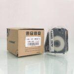 Nhãn in L-Mark LM412WL | 12mm x 8m | Nền Trắng