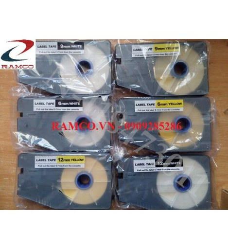 Nhãn in L-Mark LM506WL | 6mm x 20m | Nền Trắng 3 Nhãn in L-Mark LM506WL | 6mm x 20m | Nền Trắng