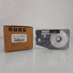 Nhãn in L-Mark LM512WL | 12mm x 20m | Nền Trắng