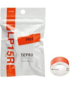Nhãn in TEPRA LITE LP15R | 15mm x 4m | Màu Đỏ