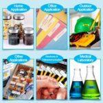 Nhãn in TEPRA SC24G | 24mm x 8m | Chữ Đen trên nền Xanh lá