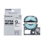 Nhãn in TEPRA SSC9K | 9mm x 8m | Chữ Đen trên nền Trắng