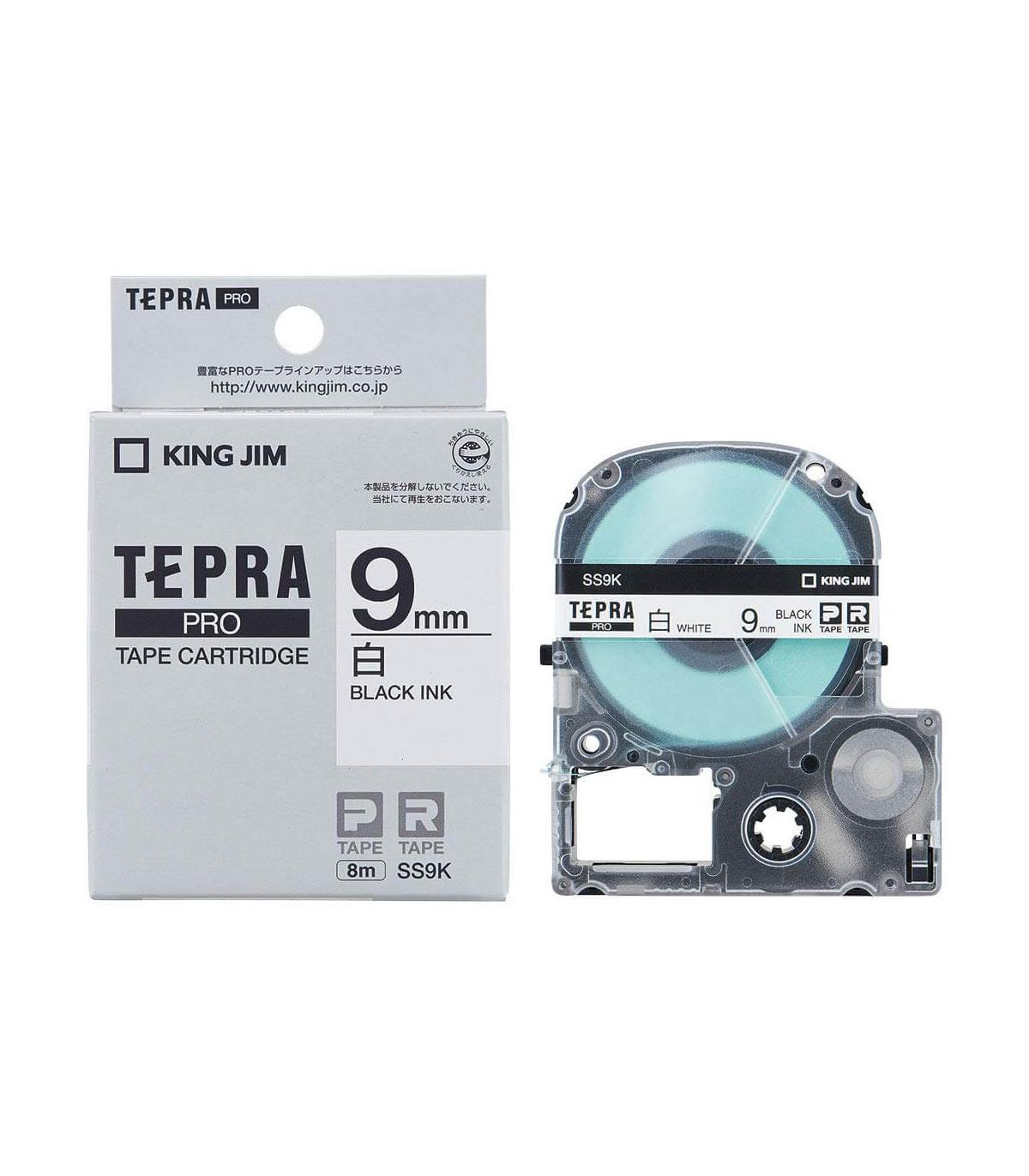 Nhãn in TEPRA SSC9K | 9mm x 8m | Chữ Đen trên nền Trắng 1 Nhãn in TEPRA SSC9K | 9mm x 8m | Chữ Đen trên nền Trắng