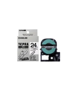 Nhãn in TEPRA SV24KN | 24mm x 8m | Chữ Đen trên nền Trắng