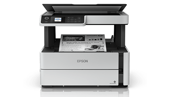 Máy In Phun Trắng Đen Epson EcoTank M2140 1 Máy In Phun Trắng Đen Epson EcoTank M2140