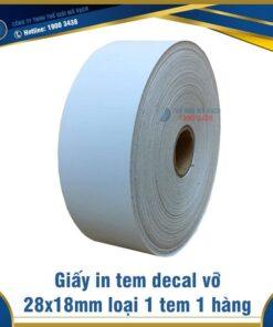 Decal vỡ - tem bể 28x18mm loại 1 tem 1 hàng