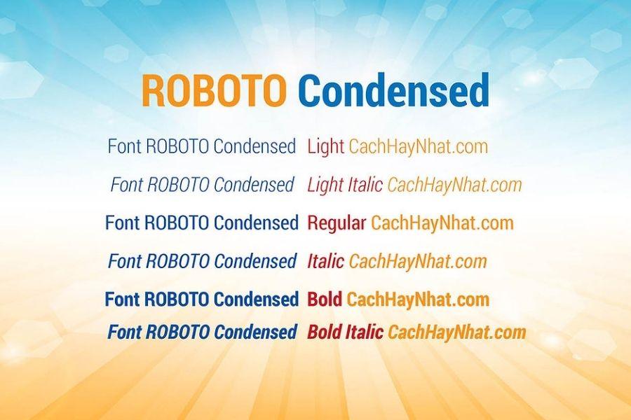 Roboto Condensed