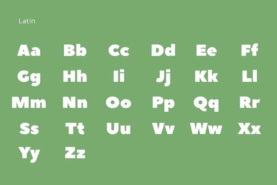 Font dễ đọc ở kích thước nhỏ