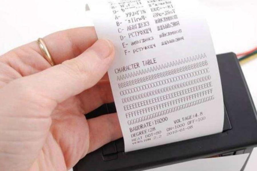 Font tương thích với máy in nhãn