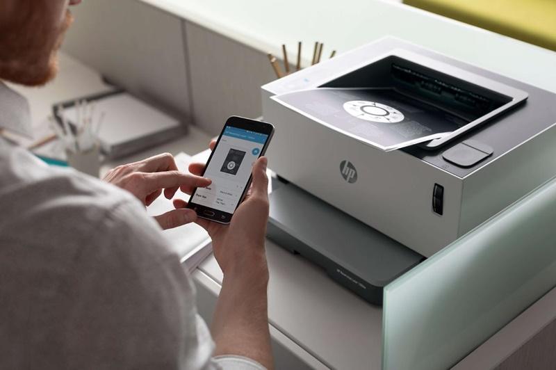 kết nối không dây Máy in HP Neverstop Laser 1000w