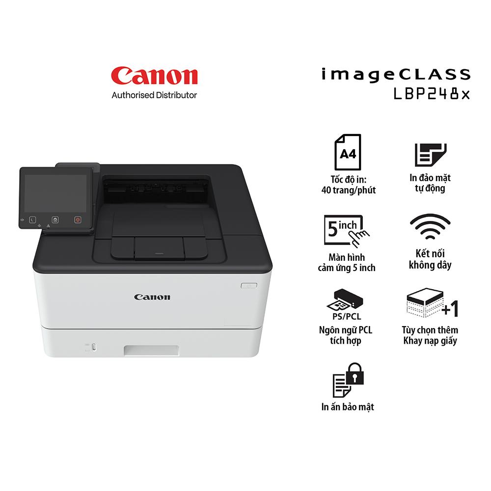 Máy in laser đen trắng Canon LBP248X ảnh 1
