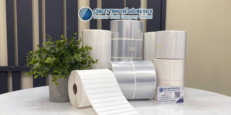 Decal PVC - decal xi bạc cho in tem máy móc - thiết bị điện tử