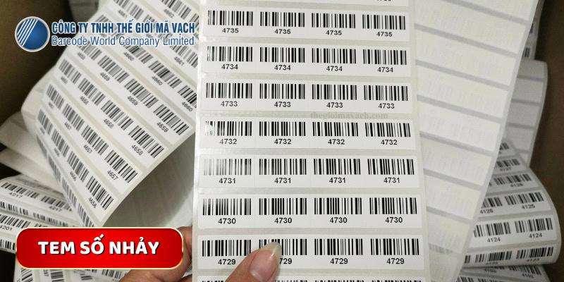 In gia công tem số nhảy (Mẫu 2) In gia công tem số nhảy (Mẫu 2)