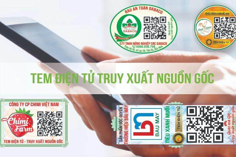 Nhãn thông minh hỗ trợ truy xuất nguồn gốc