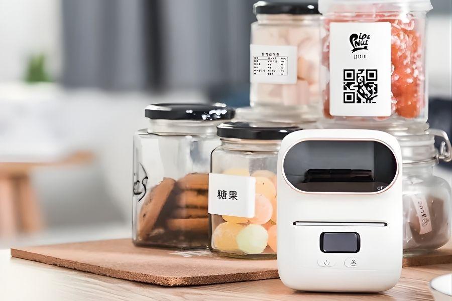 Máy in nhãn Bluetooth: So sánh ưu nhược điểm các dòng phổ biến 8 Máy in nhãn Bluetooth AIMO M110
