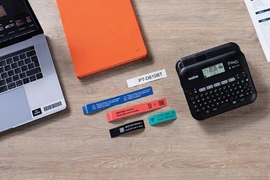 Máy in nhãn Bluetooth: So sánh ưu nhược điểm các dòng phổ biến 11 Máy in nhãn Brother PT‑D460BT
