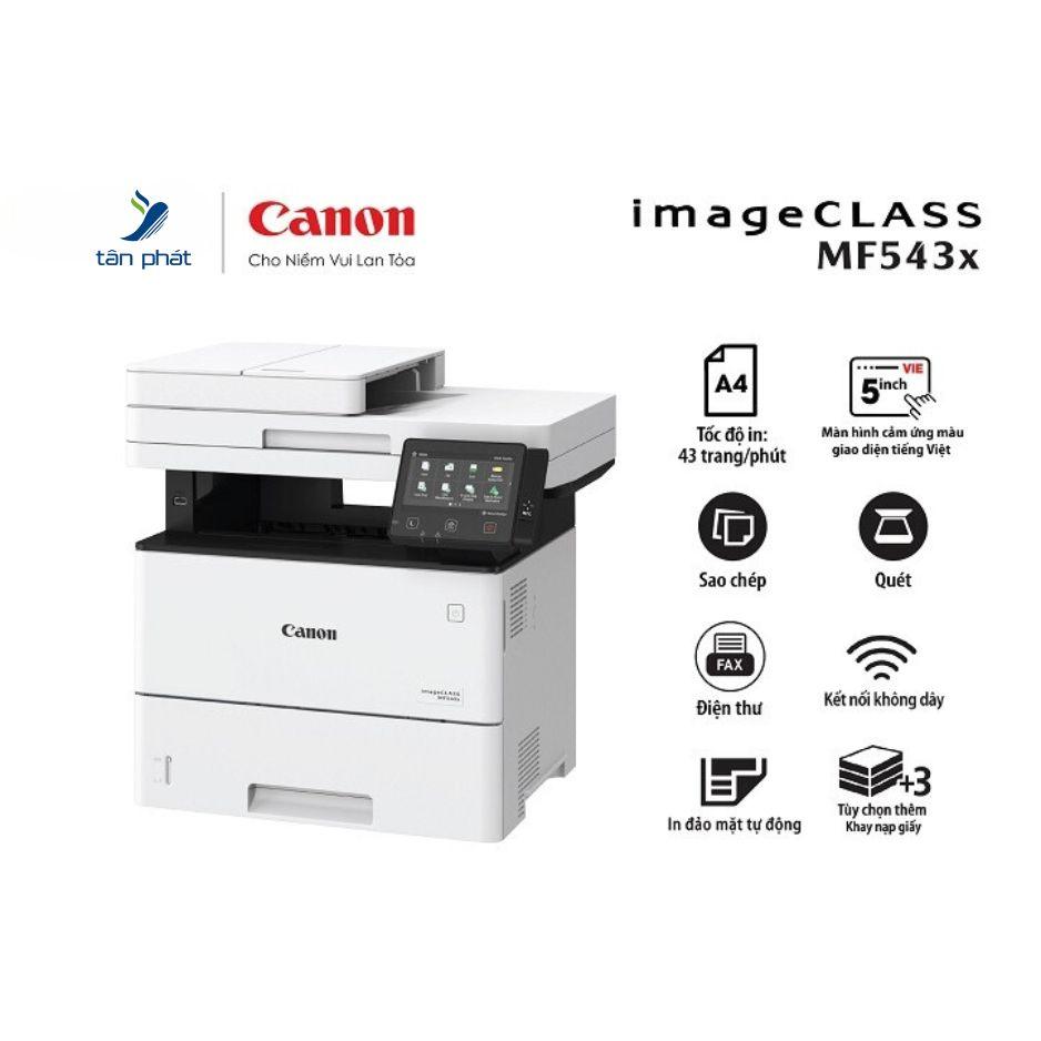 Máy in laser đen trắng Canon MF543X 2 Máy in laser đen trắng Canon MF543X ảnh 1