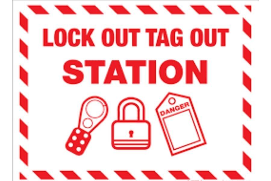 nhan canh bao ho tro quy trinh Lockout–Tagout