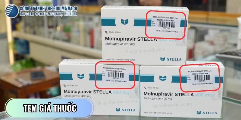 Tem mã vạch - giá tiền bán lẻ thuốc tối ưu hoạt động bán hàng Tem mã vạch - giá tiền bán lẻ thuốc tối ưu hoạt động bán hàng