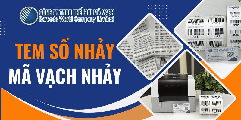 Tem số nhảy - mã vạch nhảy