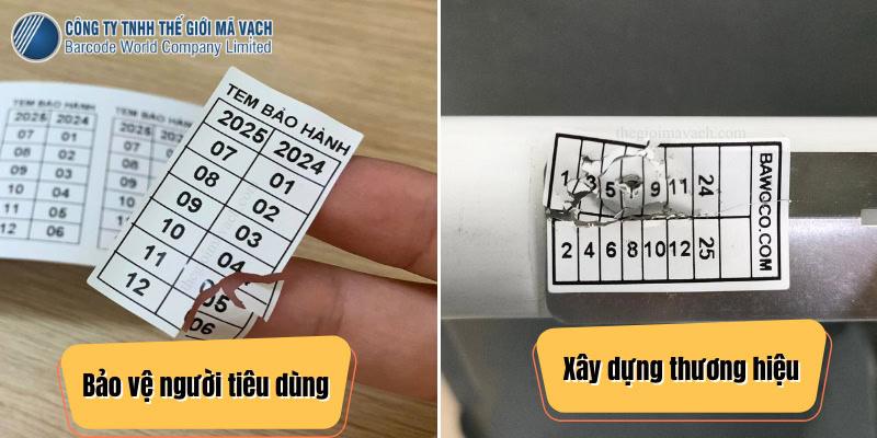 Tem vỡ bảo hành đóng vai trò quan trọng với người tiêu dùng và doanh nghiệp Tem vỡ bảo hành đóng vai trò quan trọng với người tiêu dùng và doanh nghiệp