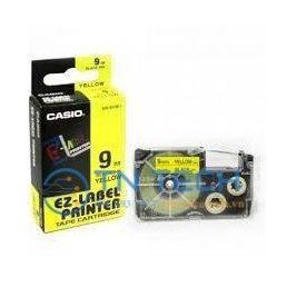 Nhãn In Casio XR-9YW1 Chữ Đen Nền Vàng 9mm