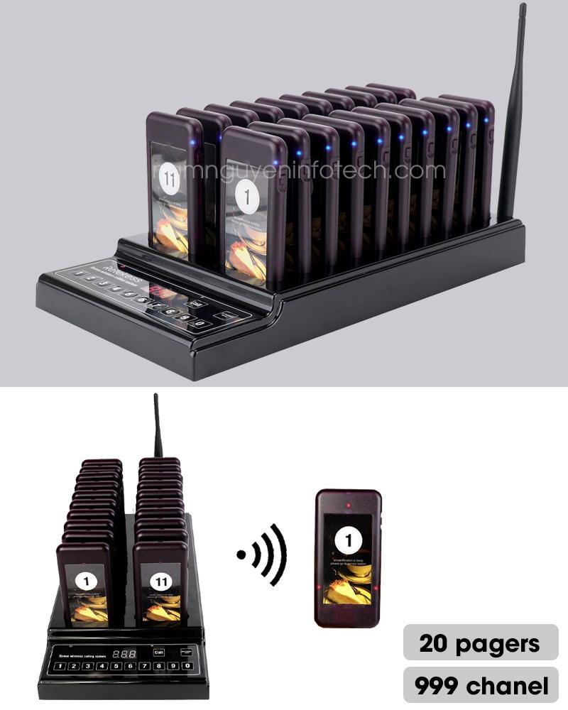 Bộ thẻ rung oder tự phục vụ BC2016 1 Bộ thẻ rung oder tự phục vụ BC2016