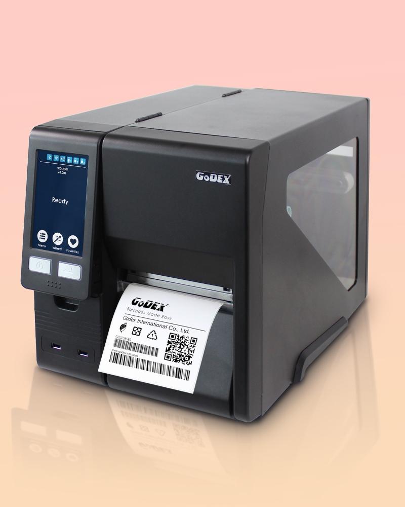 Máy In Mã Vạch Công Nghiệp Godex GX4300i 1 Máy In Mã Vạch Công Nghiệp Godex GX4300i