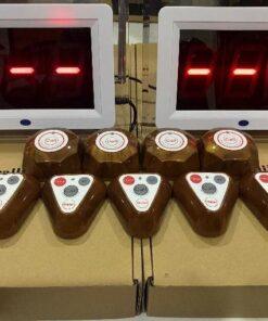 Nút Gọi Phục Vụ Vân Gỗ FB-HS 4 (4 Chức Năng)