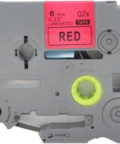 Nhãn in Brother TZe-411 | 18mm x 8m | Chữ Đen Nền Trắng