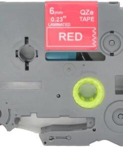 Nhãn in Brother TZe-415 | 18mm x 8m | Chữ Trắng Nền Trắng