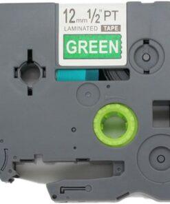 Nhãn in Brother TZe-735 | 36mm x 8m | Chữ Trắng Nền Xanh Dương