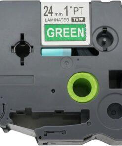 Nhãn in Brother TZe-755 | 36mm x 8m | Chữ Trắng Nền Xanh Dương