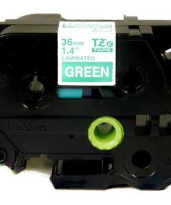 Nhãn in Brother TZe-765 | 36mm x 8m | Chữ Trắng Nền Đen