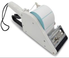 Máy lột nhãn BSC-B120 fiber 120mm cho nhãn trong suốt
