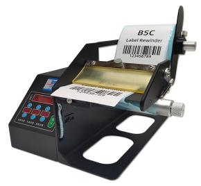 Máy lột nhãn BSC-DX130 cảm biến quang 130mm 1 Máy lột nhãn BSC-DX130 cảm biến quang 130mm