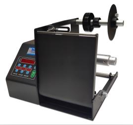 Máy lột nhãn BSC-Q120 cảm biến quang có Counter 120mm trục kim loại 1 Máy lột nhãn BSC-Q120 cảm biến quang có Counter 120mm trục kim loại