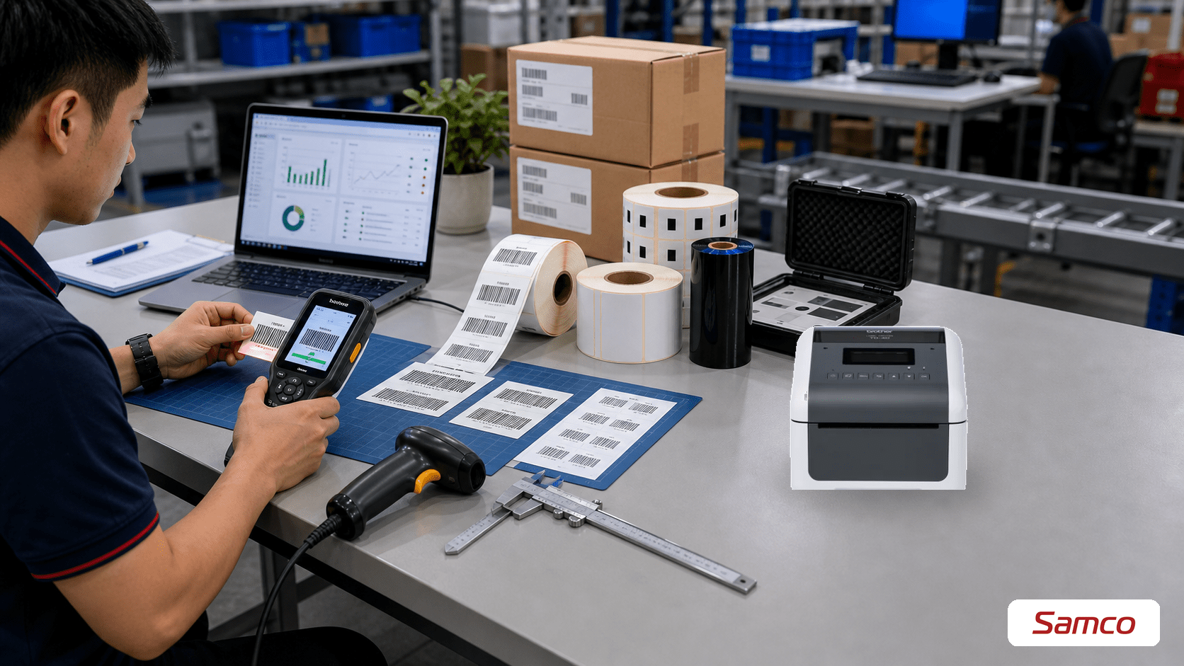 Barcode Verifier kiểm tra chất lượng mã vạch theo ISO bằng quy trình QA chuyên nghiệp