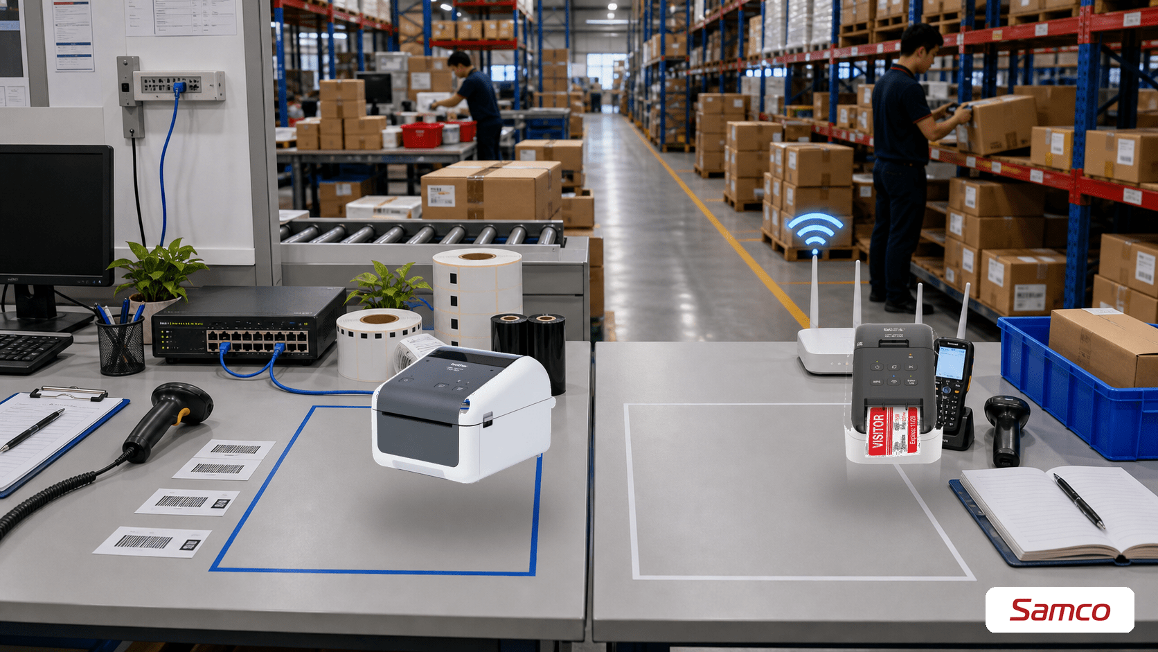 Cách in nhãn Brother qua mạng LAN doanh nghiệp 16 So sánh WiFi và Ethernet khi in nhãn Brother trong mạng doanh nghiệp