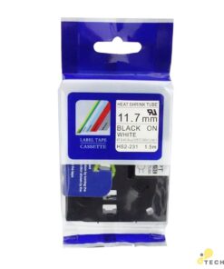 Ống co nhiệt Brother HS2-231 11.7mm x 1.5m chữ Đen trên nền Trắng