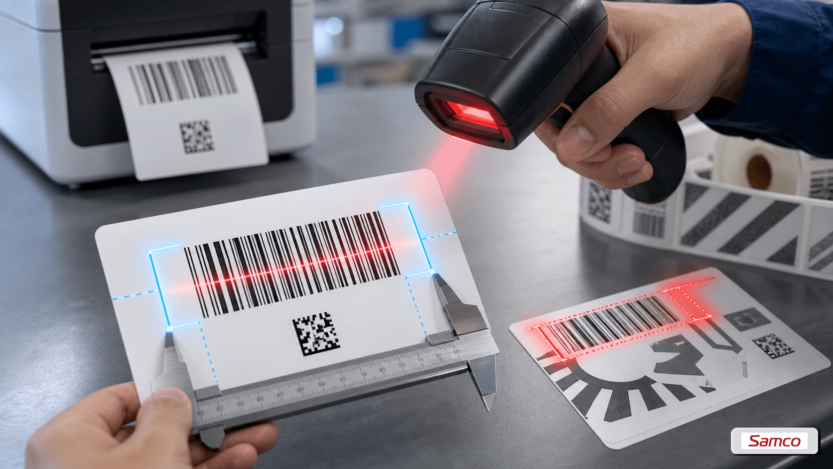Quiet Zone Barcode là gì? Vai trò khi in nhãn mã vạch 5 Quiet zone là vùng trắng giúp máy quét xác định điểm bắt đầu và kết thúc của mã vạch