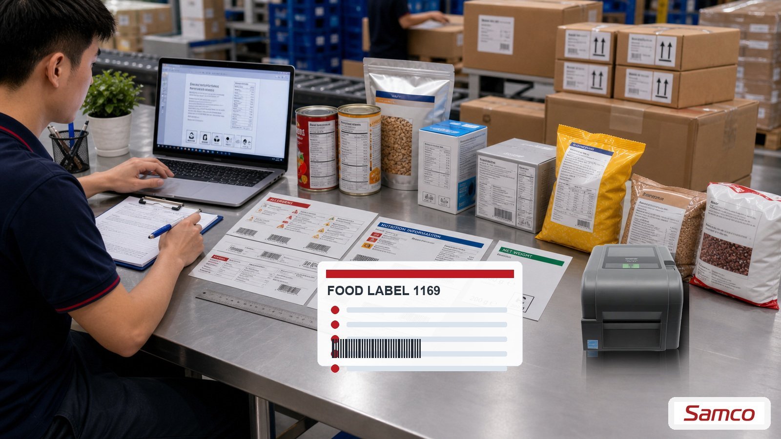 Kiểm tra nhãn thực phẩm EU theo Regulation EU 1169/2011 với thông tin dinh dưỡng dị ứng hạn dùng và FBO