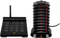 Bộ thẻ rung order Teki W08 10 thẻ cao cấp pin Li-ion tầm phủ 1000m