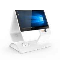 Máy tính tiền Teki Z30 all-in-one 2 màn hình tích hợp in bill NFC QR scanner