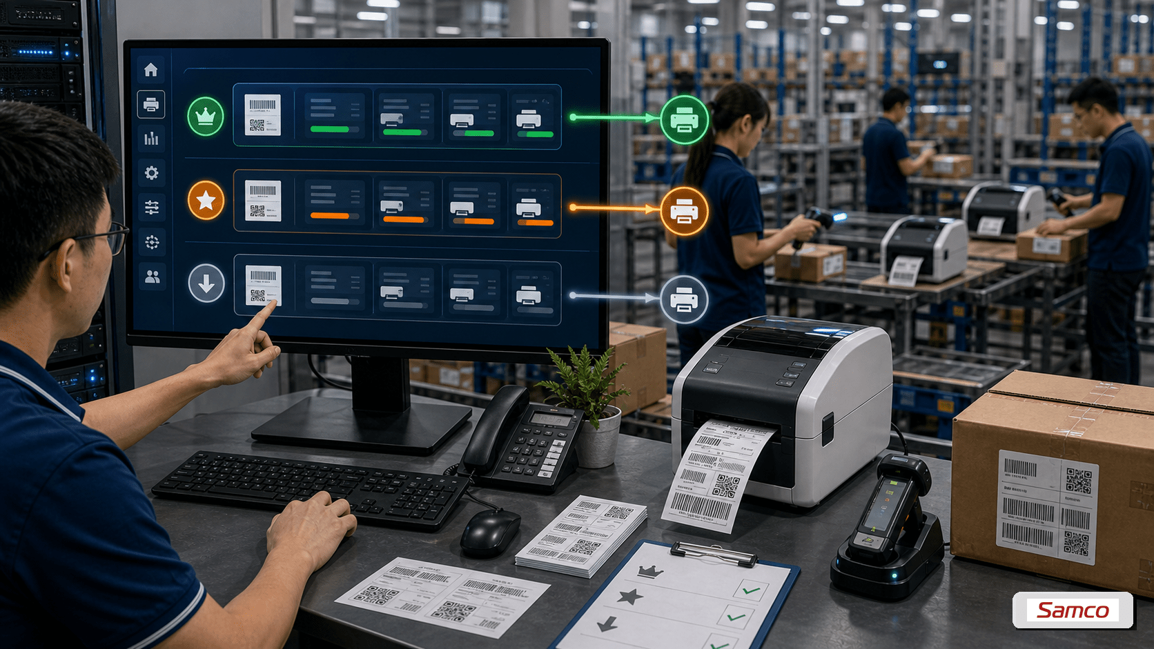 Cách quản lý hàng đợi in nhãn tránh lỗi và gián đoạn 7 Thiết lập priority levels giúp ưu tiên nhãn quan trọng trước các job ít khẩn cấp
